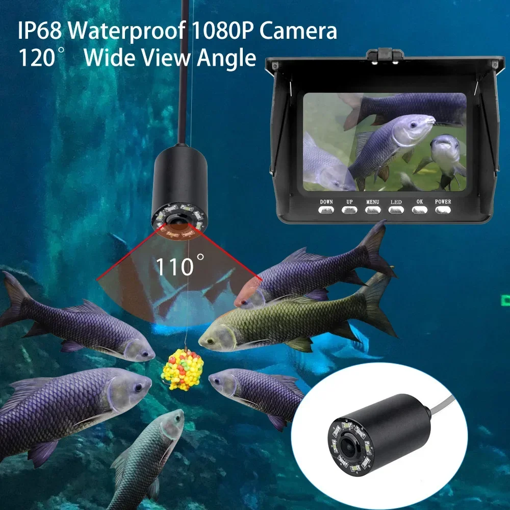 Fish Finder 5.0 Inch LCD Displ - Fish Finder Cable 리뷰 및 가격