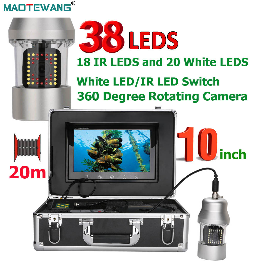 MAOTEWANG Underwater Fishing V - Fish Finder Cable 리뷰 및 가격