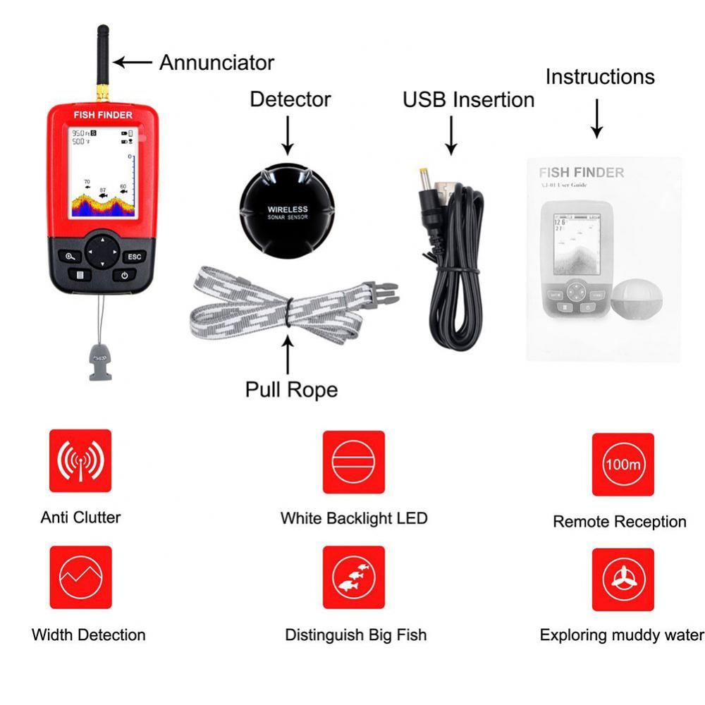 Lake Sea Fishing Smart Portabl - Fish Finder Portable 리뷰 및 가격