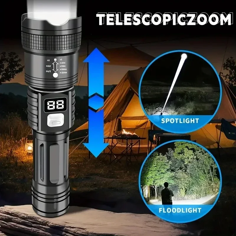 Rechargeable LED Flashlight 10 - Fishing Light 리뷰 및 가격