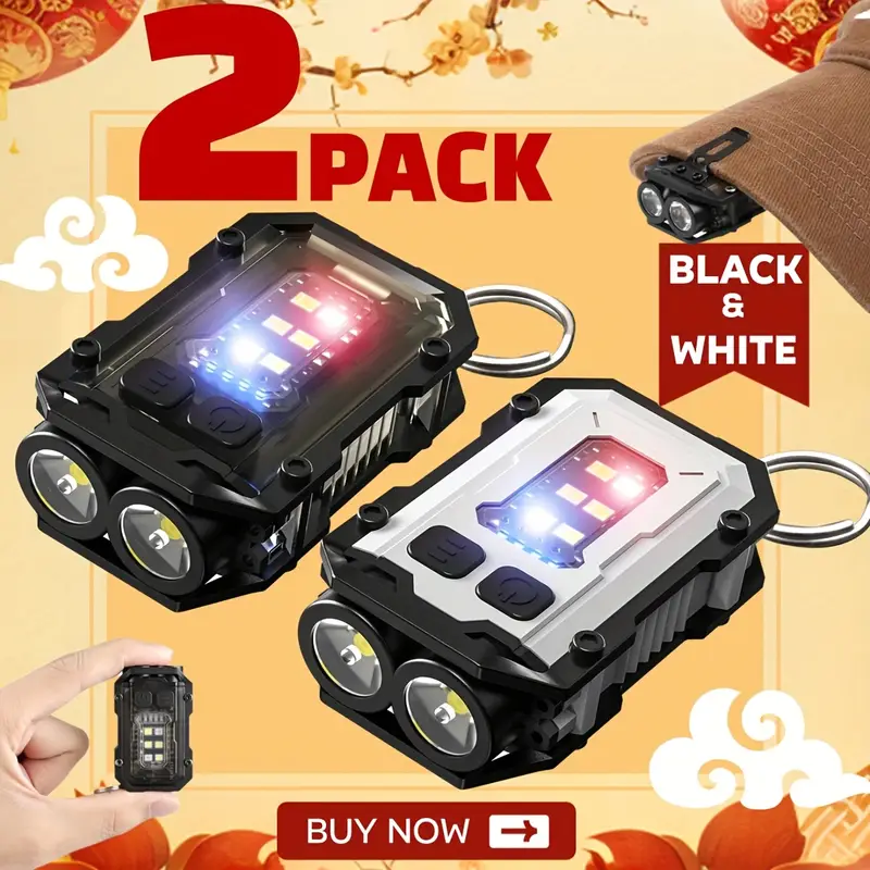 Clip-On Flashlight Rechargeabl - Fishing Light 리뷰 및 가격