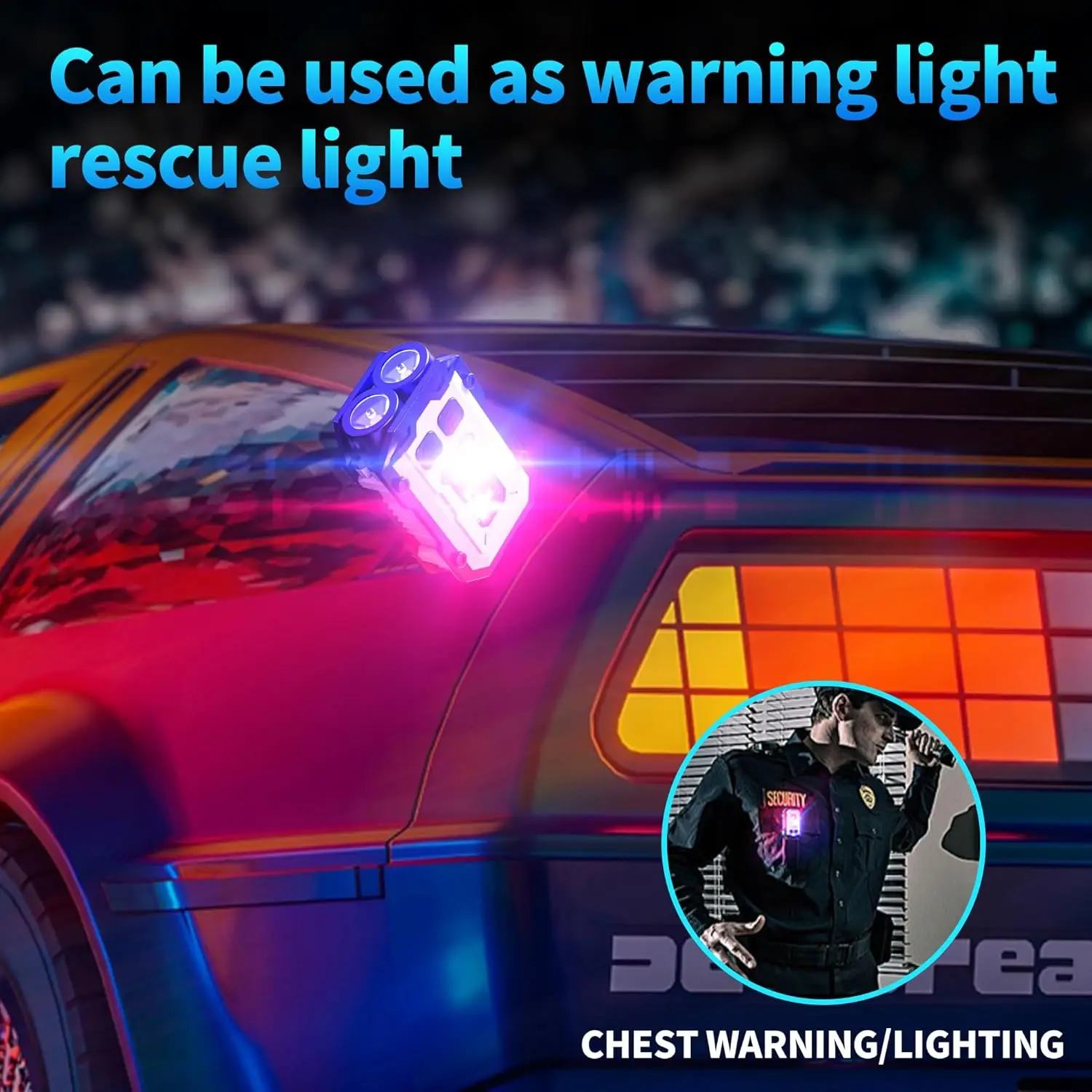 Clip-On Flashlight Rechargeabl - Fishing Light 리뷰 및 가격