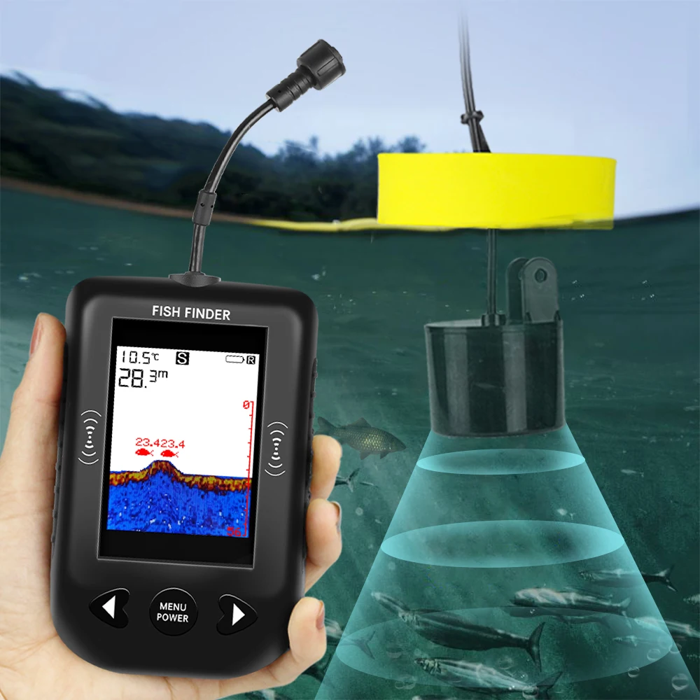 Alarm 100M Portable Sonar Fish - Fish Finder Portable 리뷰 및 가격