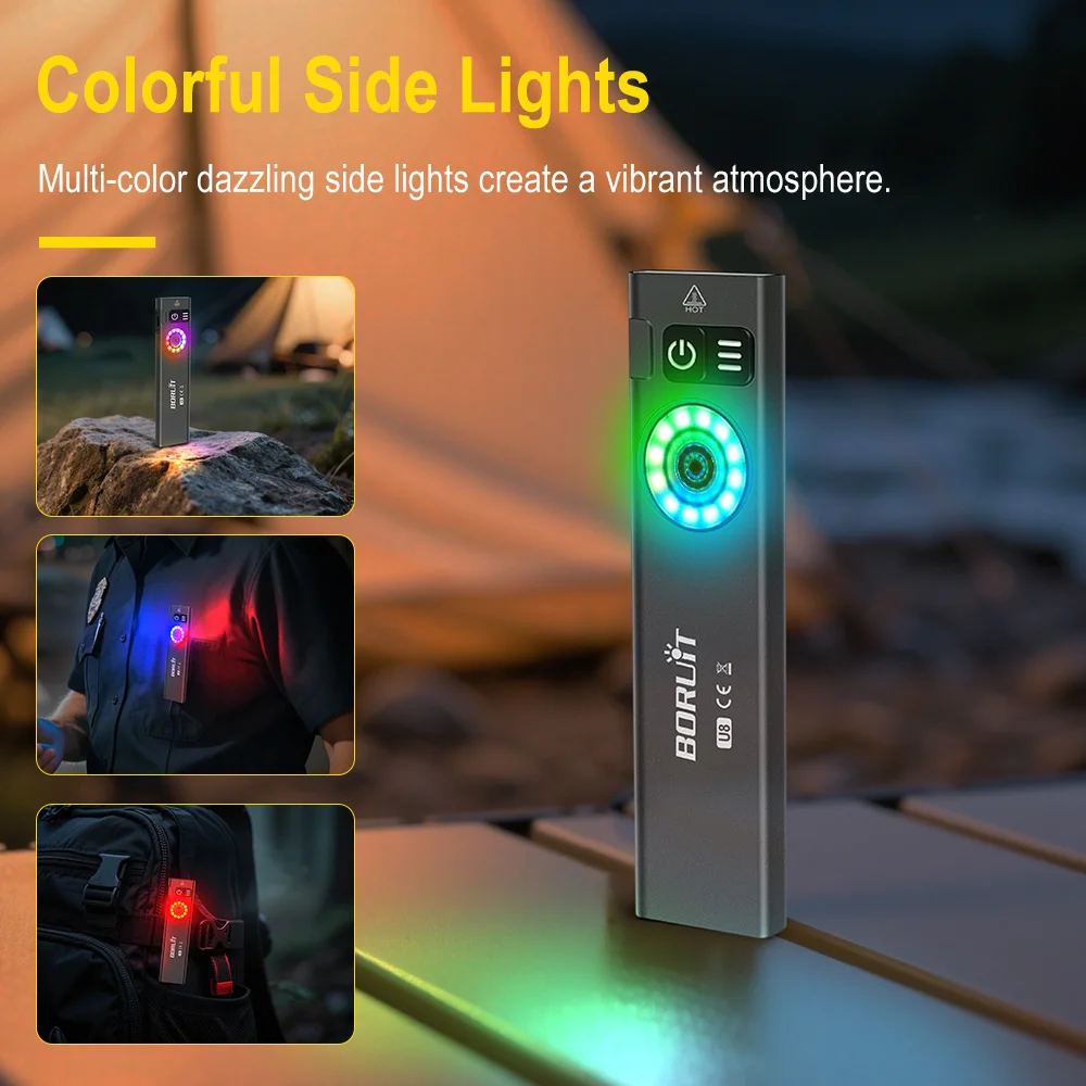 BORUiT U8 650LM EDC LED Flashl - Fishing Light 리뷰 및 가격