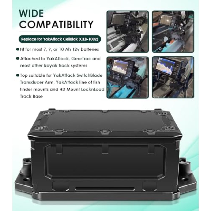 Track Mounted Battery Box for  - Fish Finder Mount 리뷰 및 가격