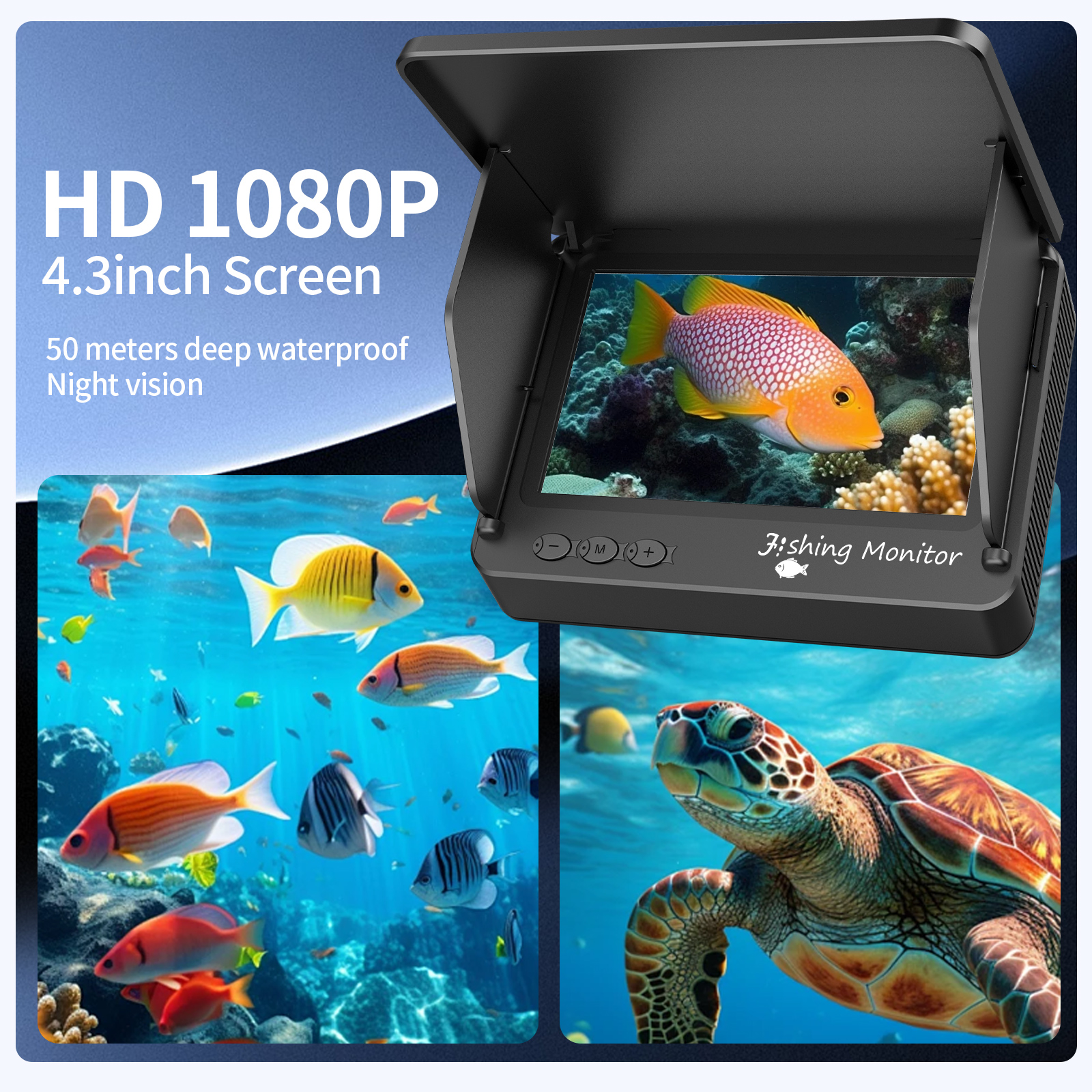 Underwater Fishing Camera 1080 - Fish Finder Portable 리뷰 및 가격