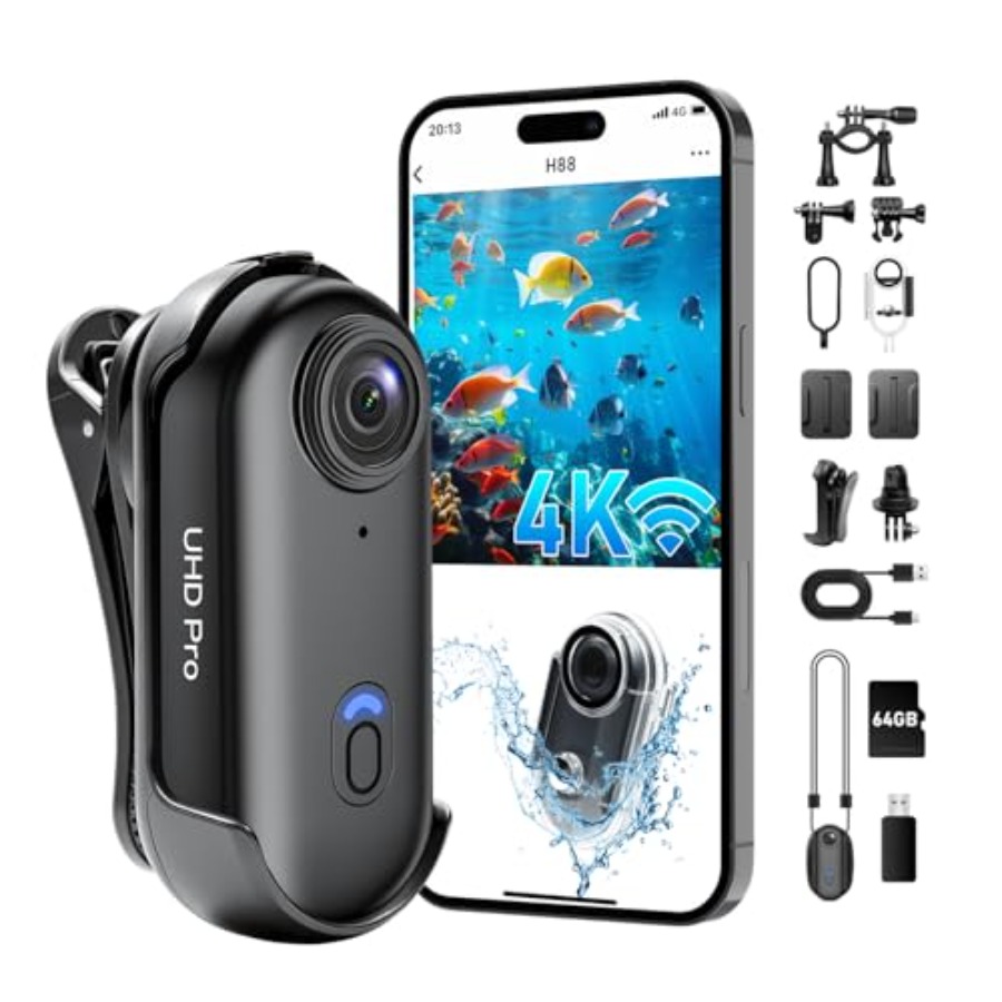 4K Action Camera for Cycling H - Fishing Camera 리뷰 및 가격