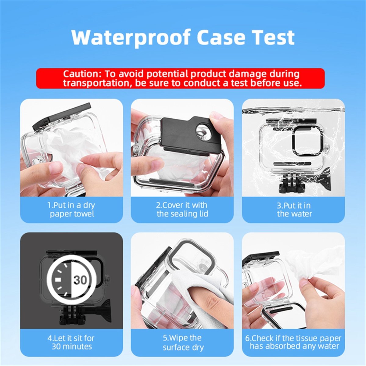 M05K 60M Waterproof Case for G - Underwater Camera 리뷰 및 가격