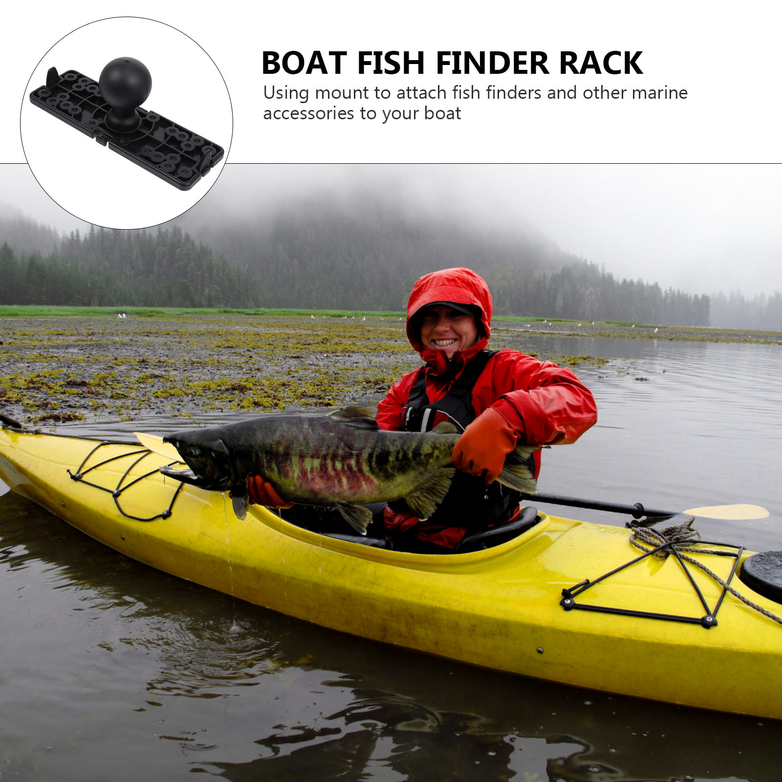 1Pcs Nylon Silicone Fish Finde - Fish Finder Mount 리뷰 및 가격
