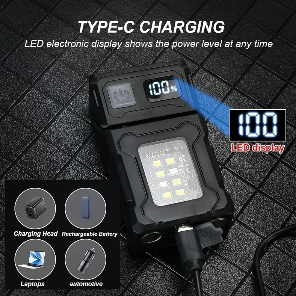 180° Rotatable LED Flashlight  - Fishing Light 리뷰 및 가격