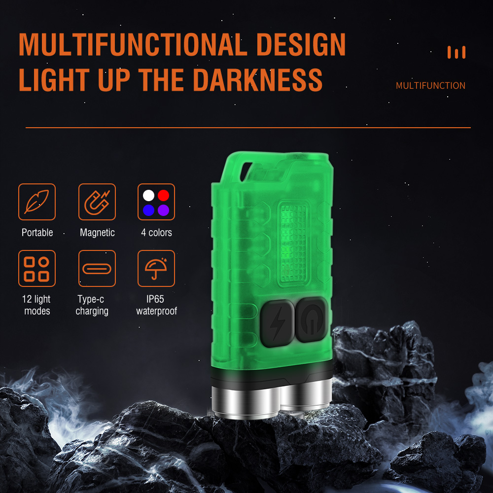 V3 EDC Flashlight Mini Keychai - Fishing Light 리뷰 및 가격
