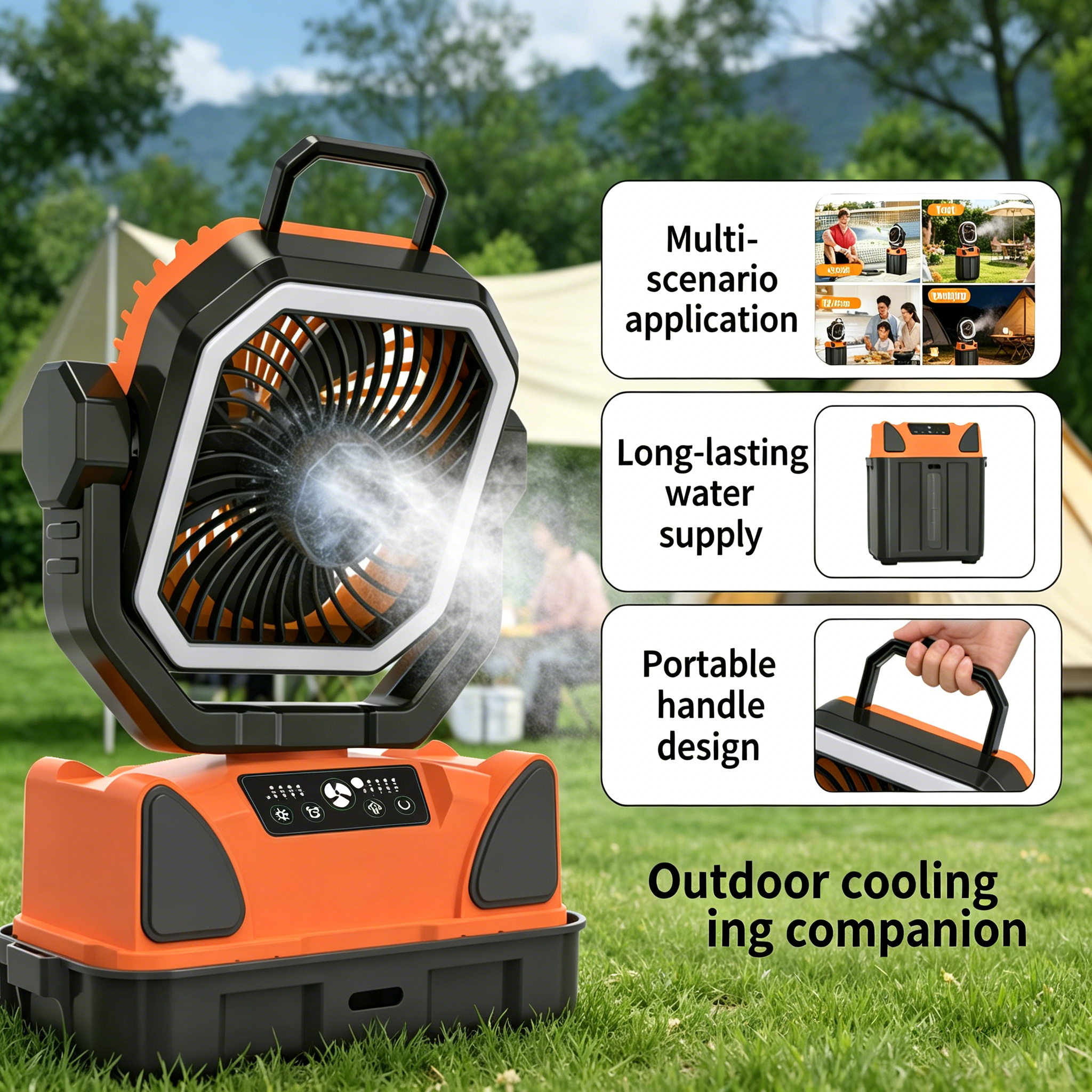 30000mAh Spray Camping Fan wit - Fish Finder Battery 리뷰 및 가격