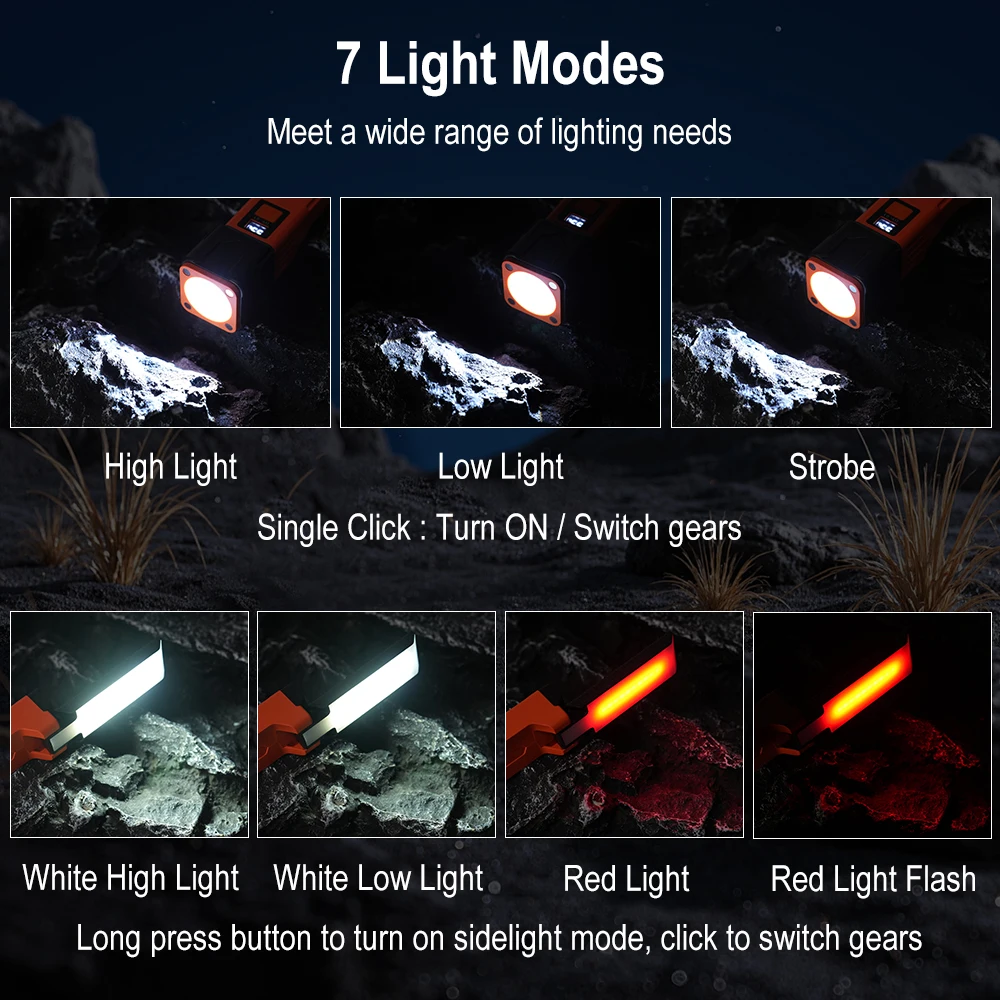 BORUiT 300LM LED Work Light Zo - Fishing Light 리뷰 및 가격