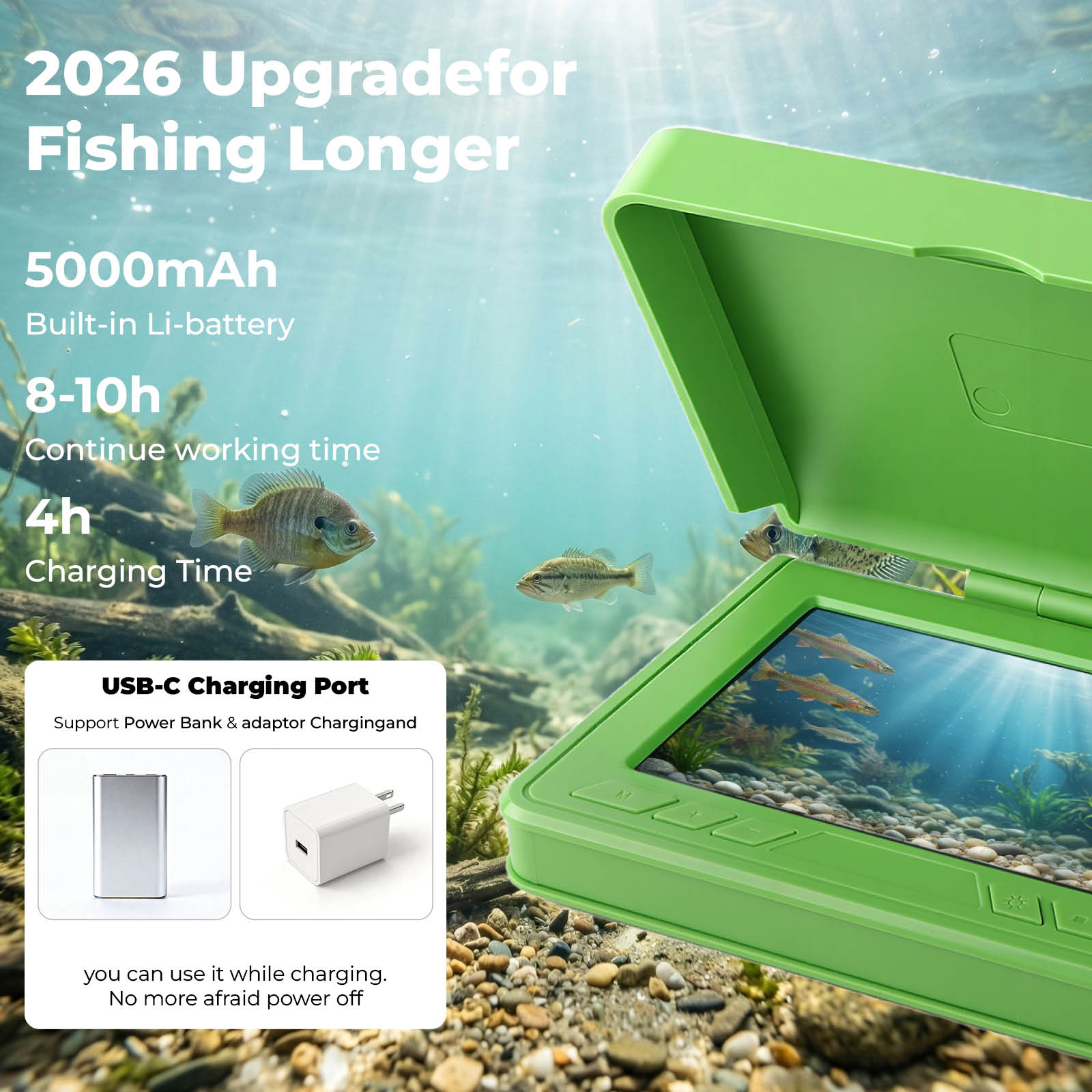 Portable Underwater Visual Fis - Fish Finder Portable 리뷰 및 가격