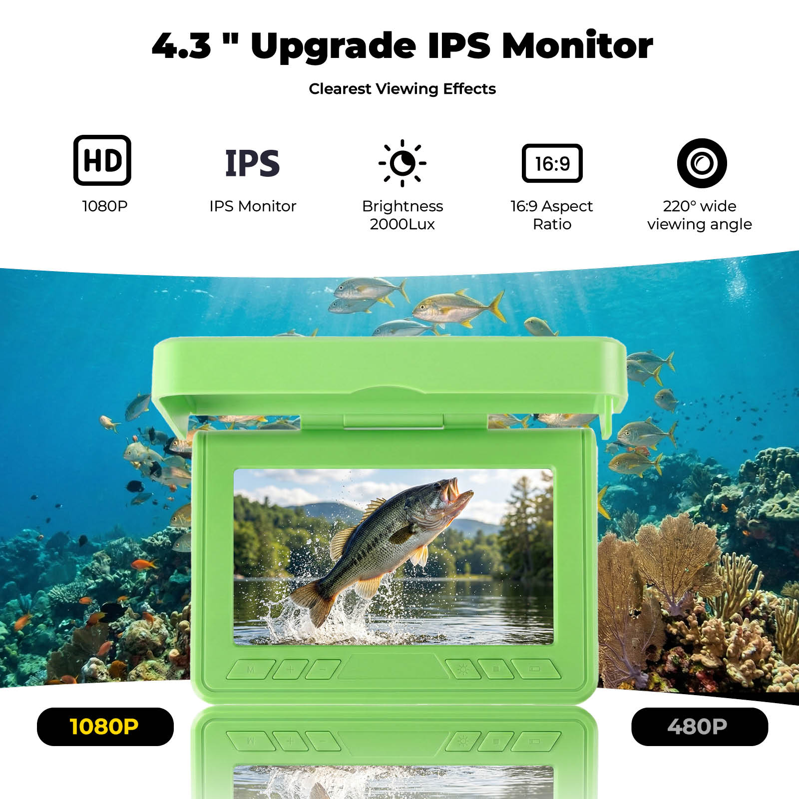Portable Underwater Visual Fis - Fish Finder Portable 리뷰 및 가격