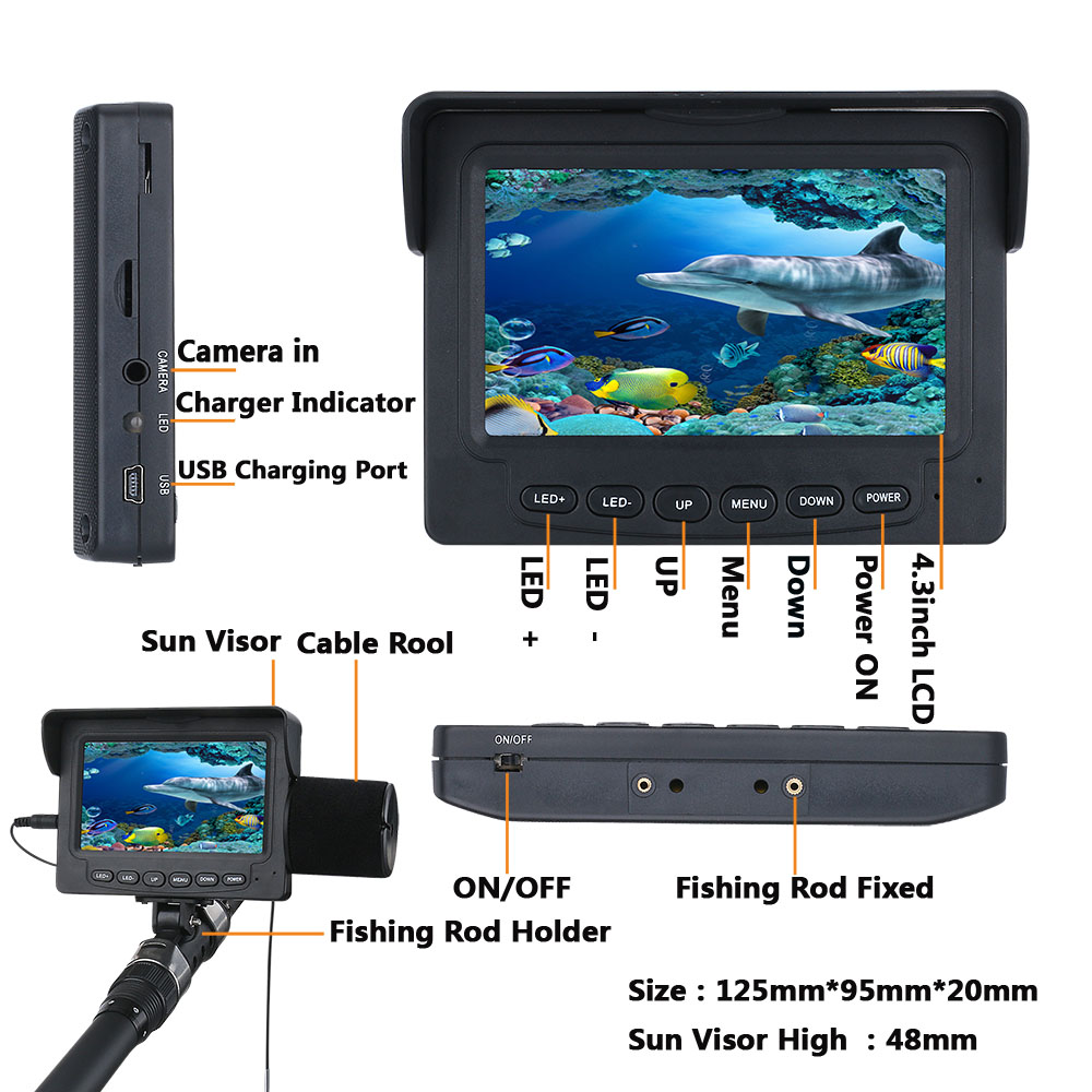 15M 1200TVL Underwater Fishing - Fish Finder Cable 리뷰 및 가격