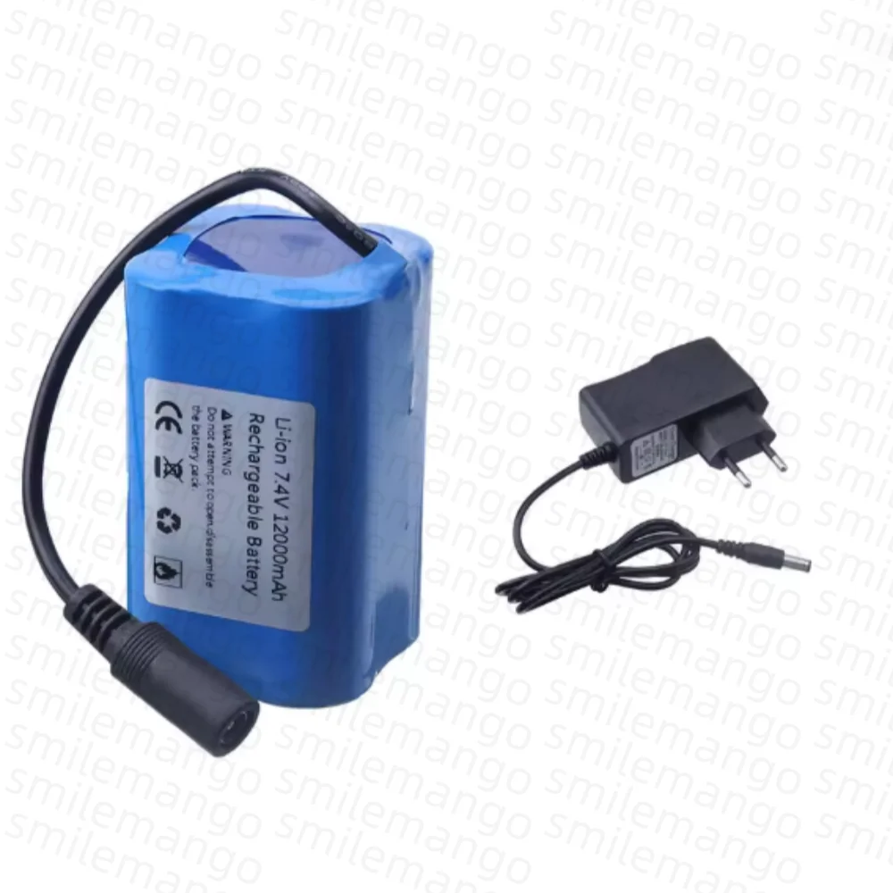 7.4V 12000mAh Battery with USB - Fish Finder Charger 리뷰 및 가격