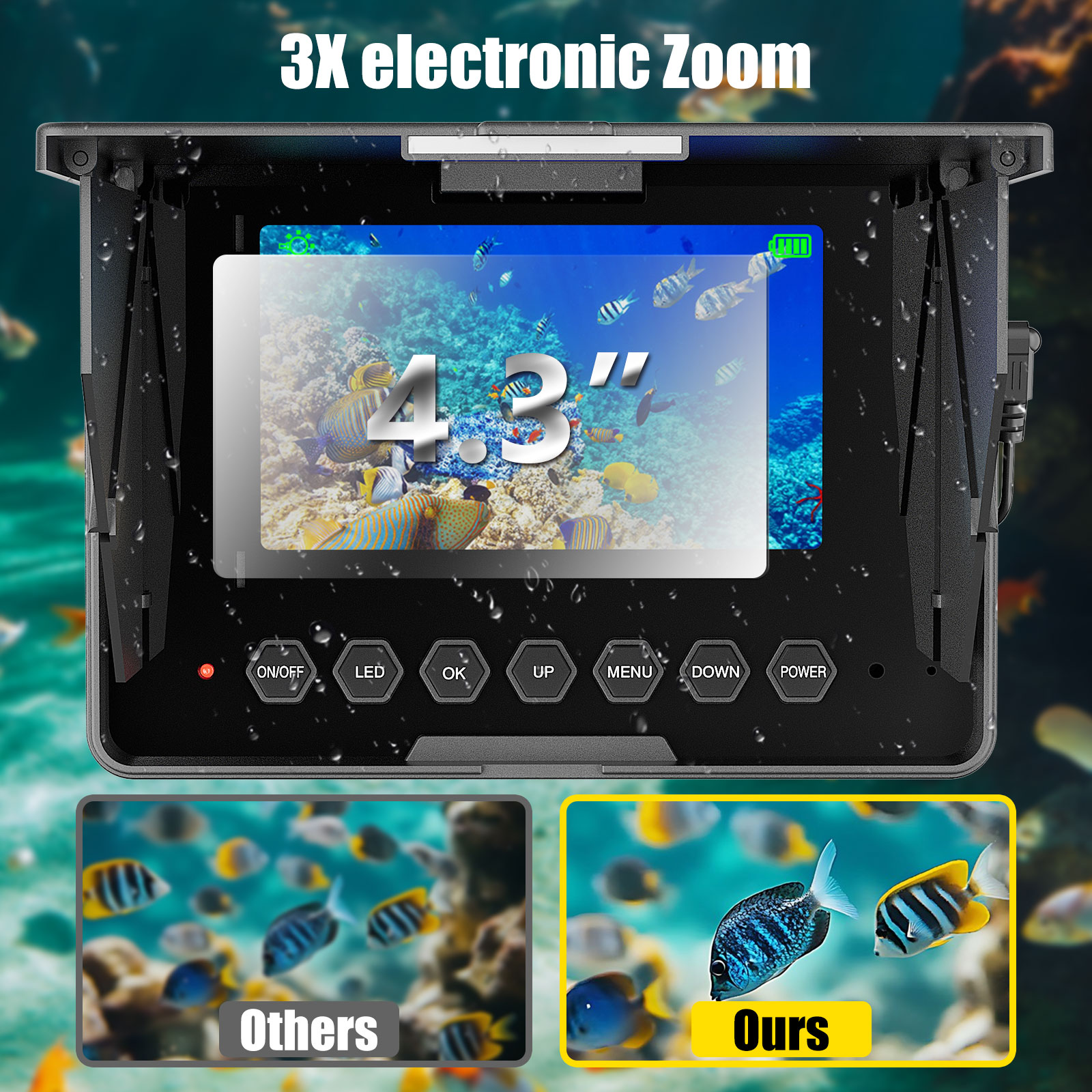 Underwater Fishing Camera - 15 - Fish Finder Cable 리뷰 및 가격