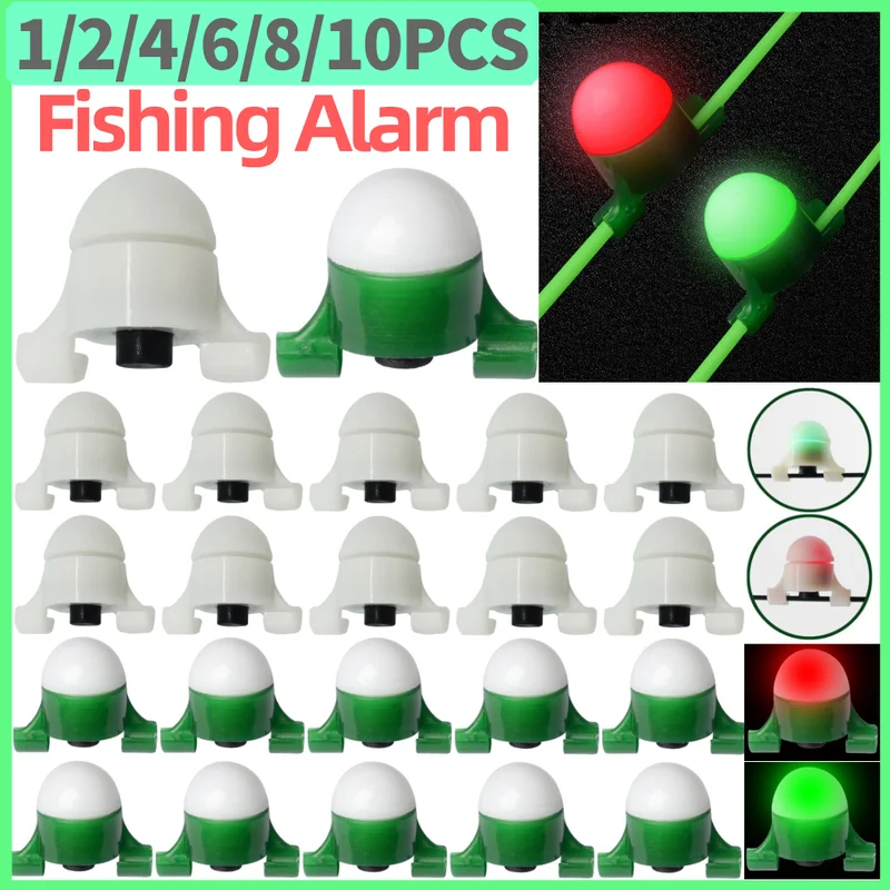 2-8pcs LED Night Fishing Alarm - Bite Indicator 리뷰 및 가격