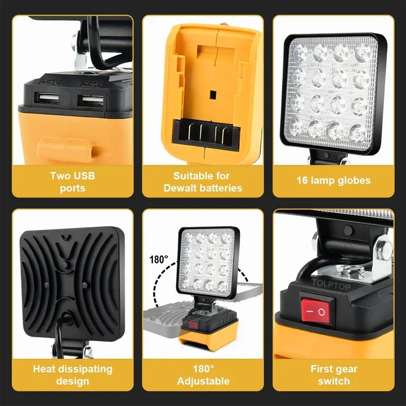 4Inch Led Light Handheld Spotl - Fish Finder Battery 리뷰 및 가격