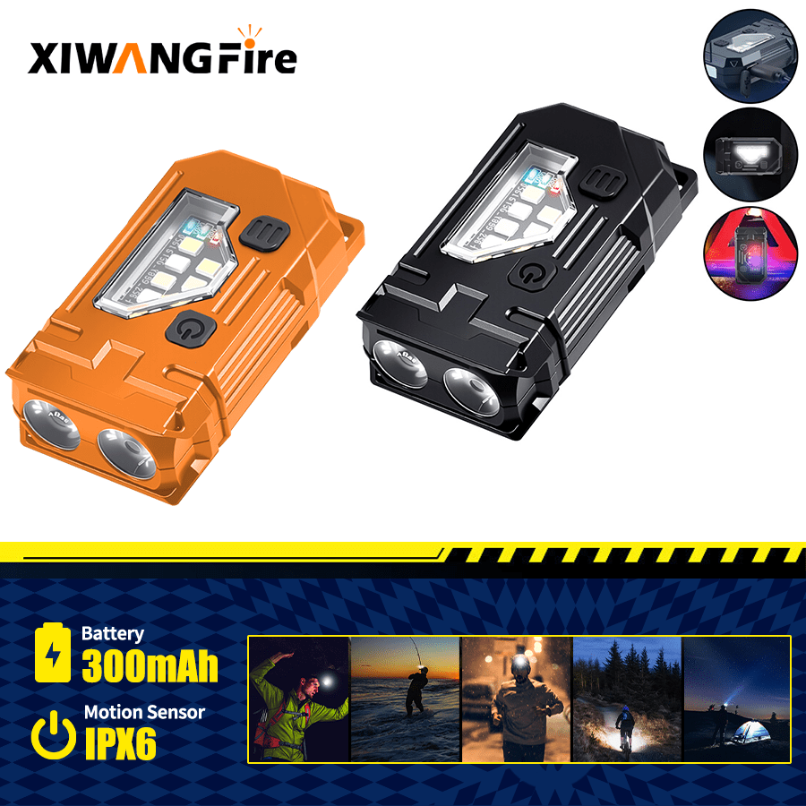 Mini Keychain EDC Flashlight - - Fishing Light 리뷰 및 가격