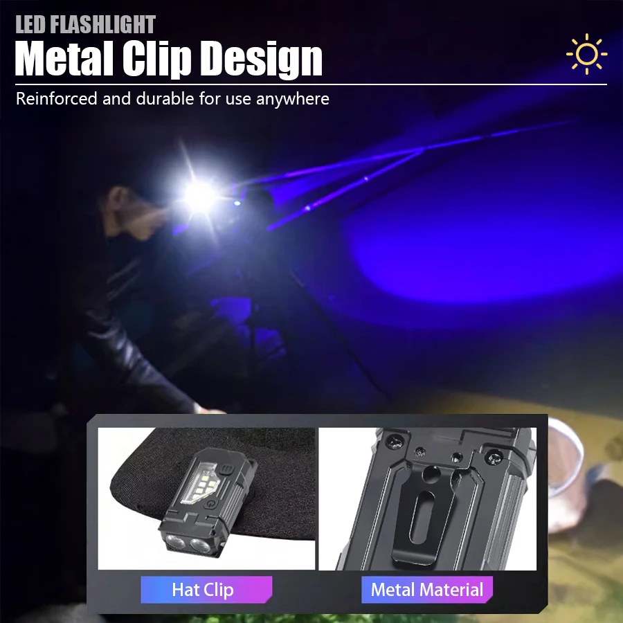Mini Keychain EDC Flashlight - - Fishing Light 리뷰 및 가격