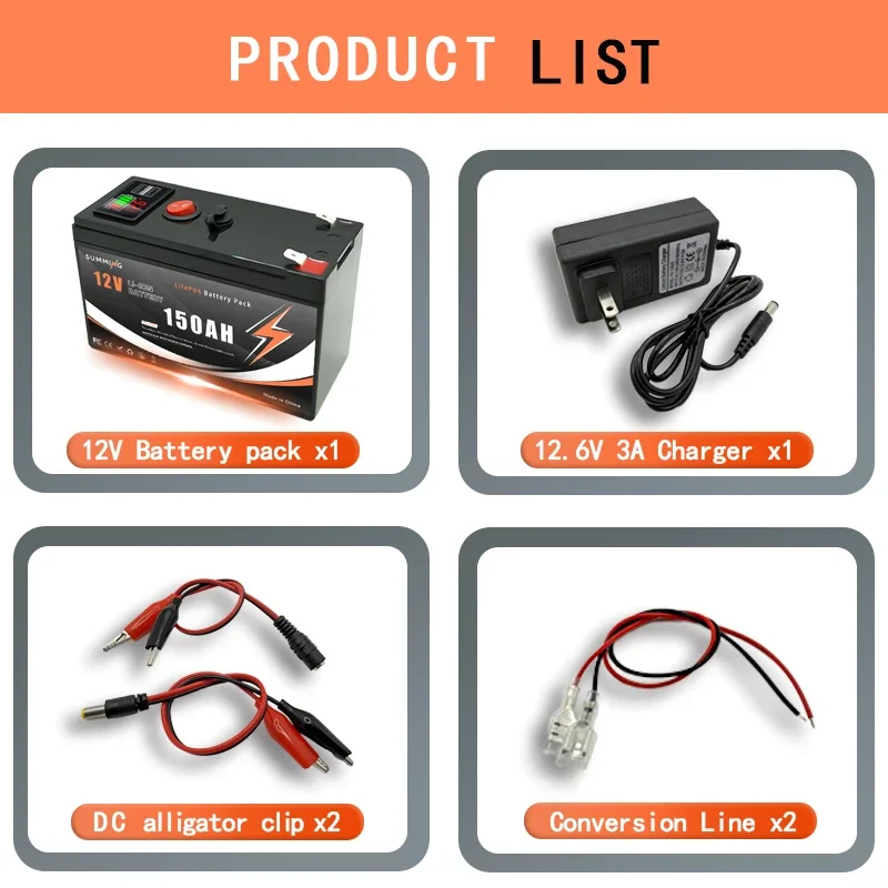 12V 150Ah Lithium  LiFeP04 Bat - Fish Finder Charger 리뷰 및 가격