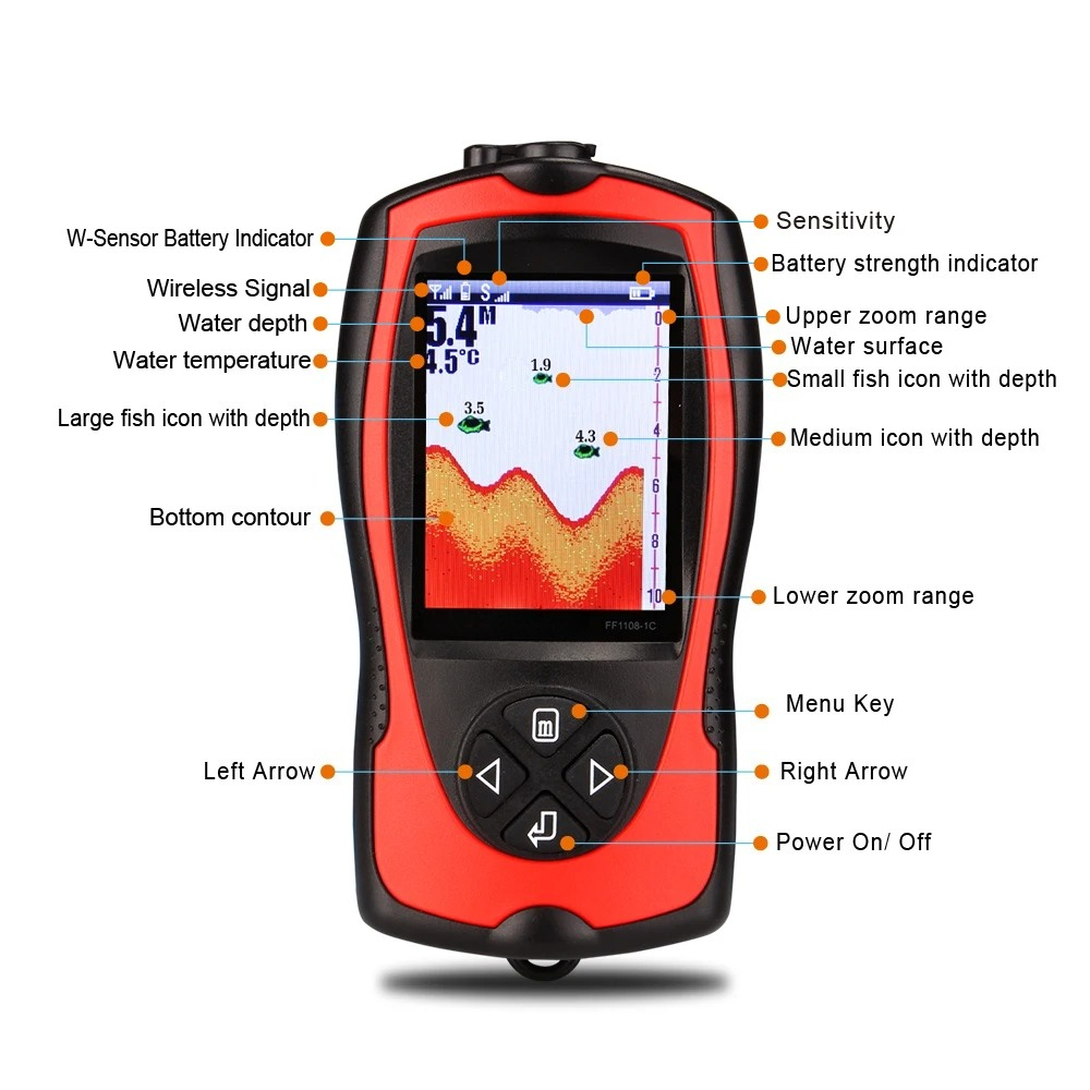 Wired fish finder high definit - Fish Finder 리뷰 및 가격