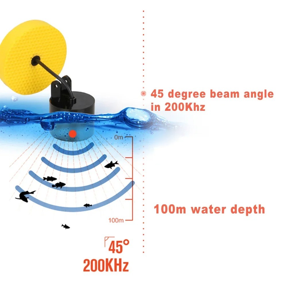 Wireless Sonar Detection Fish  - Fish Finder Cable 리뷰 및 가격