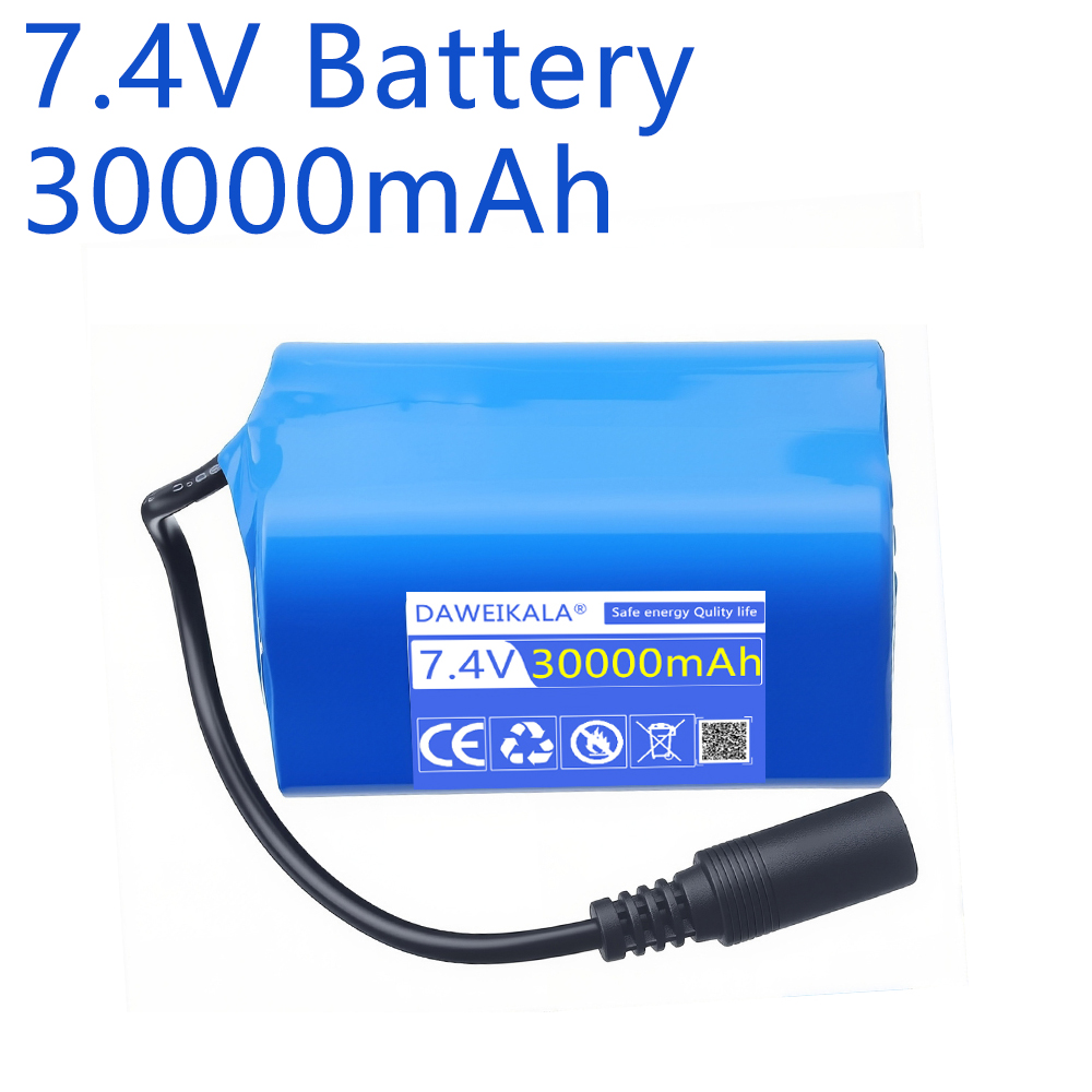 7.4V 30000mAh Battery with USB - Fish Finder Charger 리뷰 및 가격