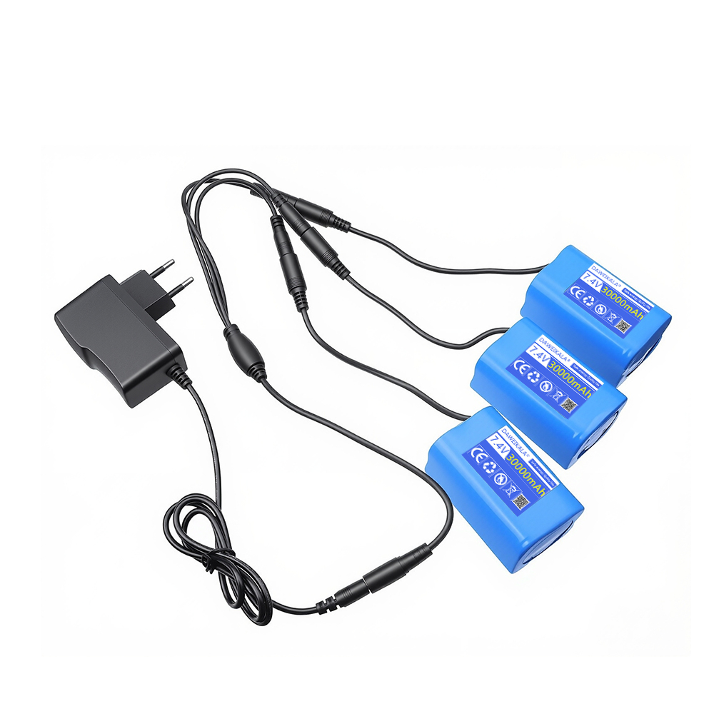 7.4V 30000mAh Battery with USB - Fish Finder Charger 리뷰 및 가격