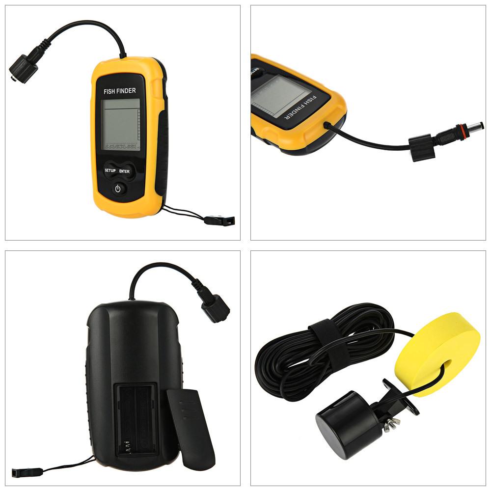 Alarm 100M Portable Sonar Fish - Fish Finder Portable 리뷰 및 가격