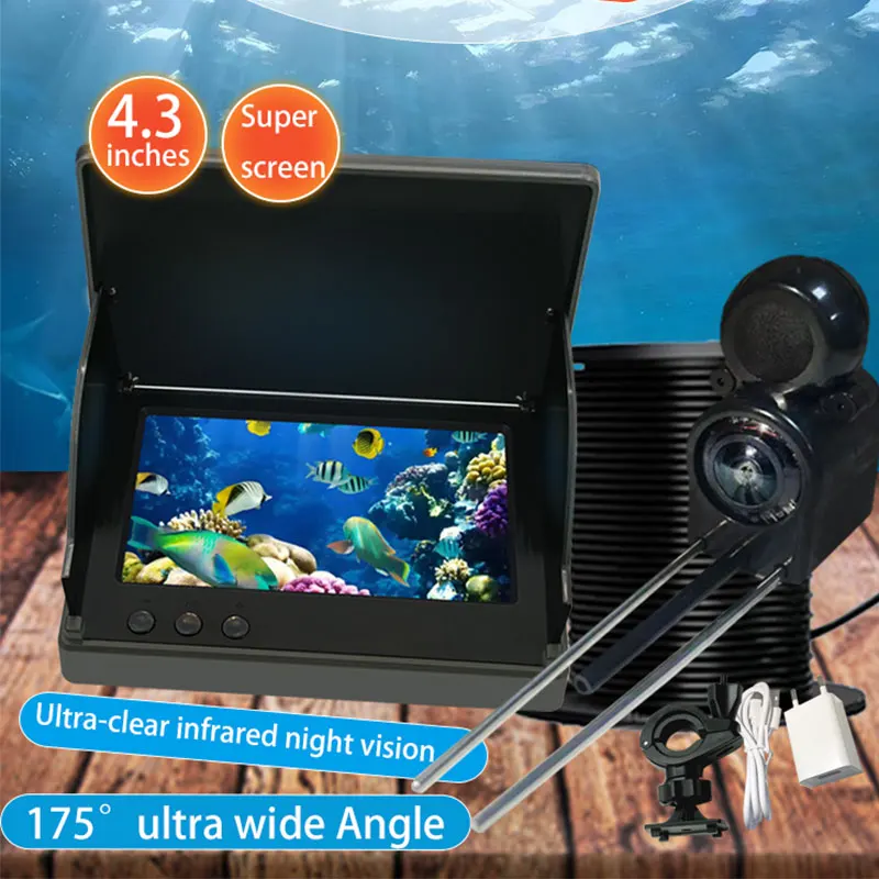 YS43A 4.3-inch Fish Detector U - Fish Finder Battery 리뷰 및 가격