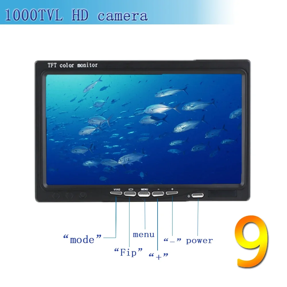 Fish finder F08A 9inch Underwa - Fishing Camera 리뷰 및 가격