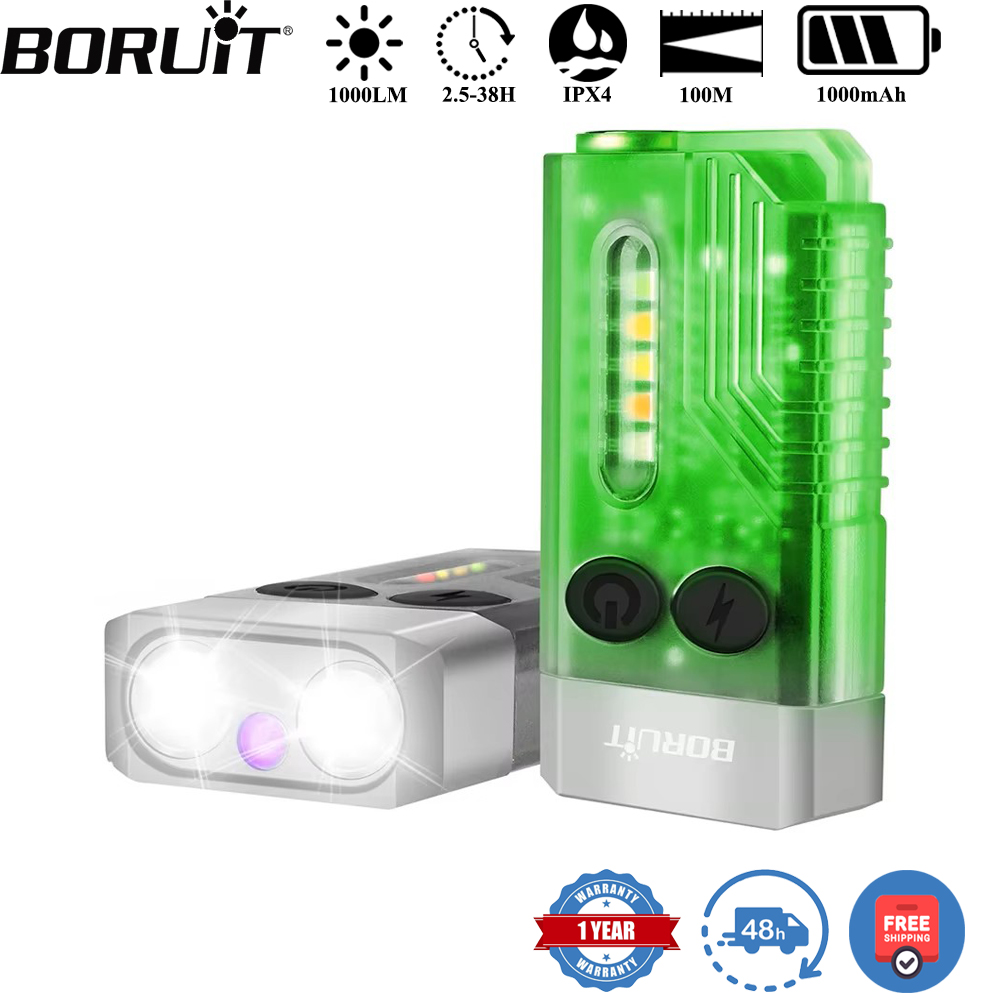 BORUiT V10 Keychain UV LED EDC - Fishing Light 리뷰 및 가격