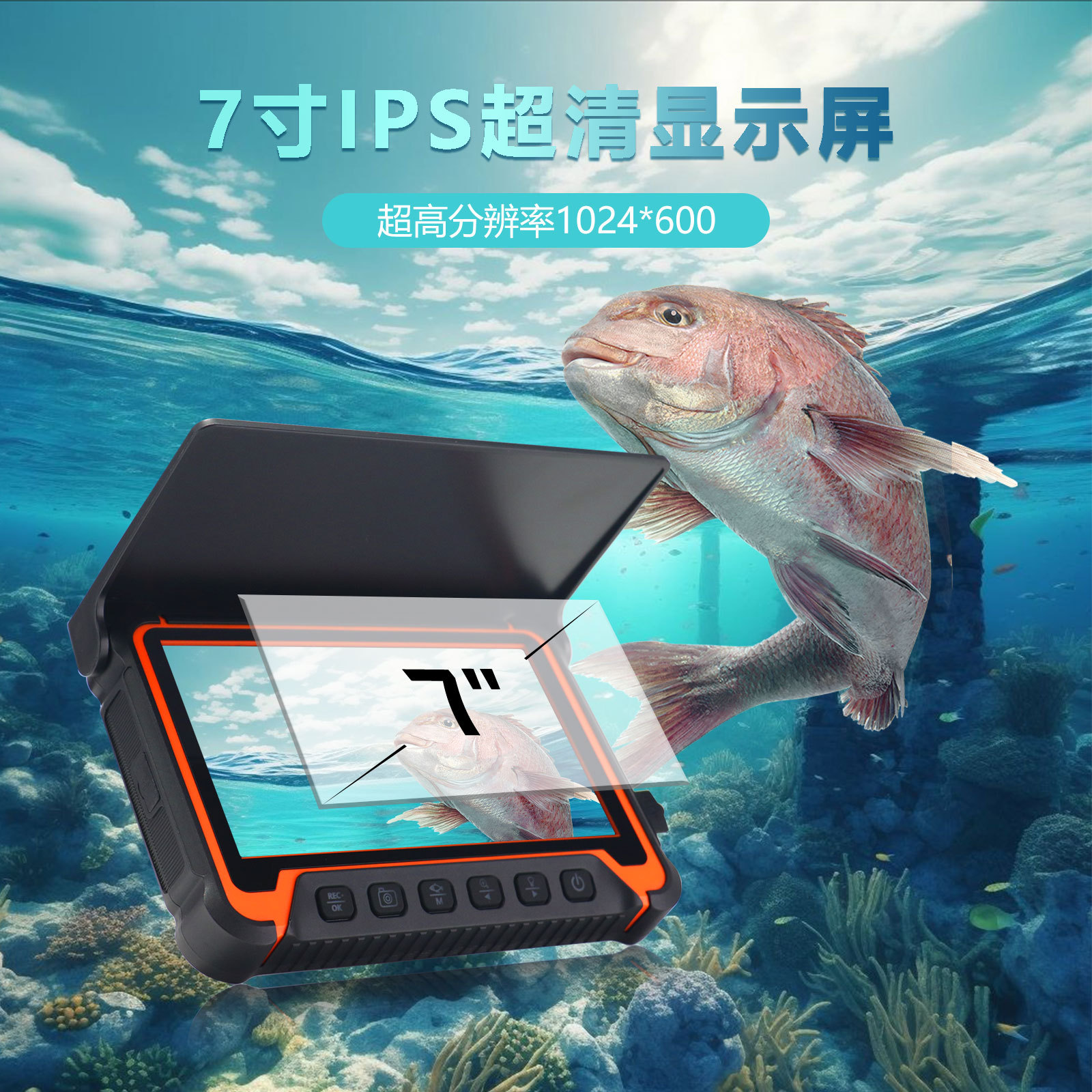 5Inch IPS Screen Underwater 15 - Fishing Camera 리뷰 및 가격