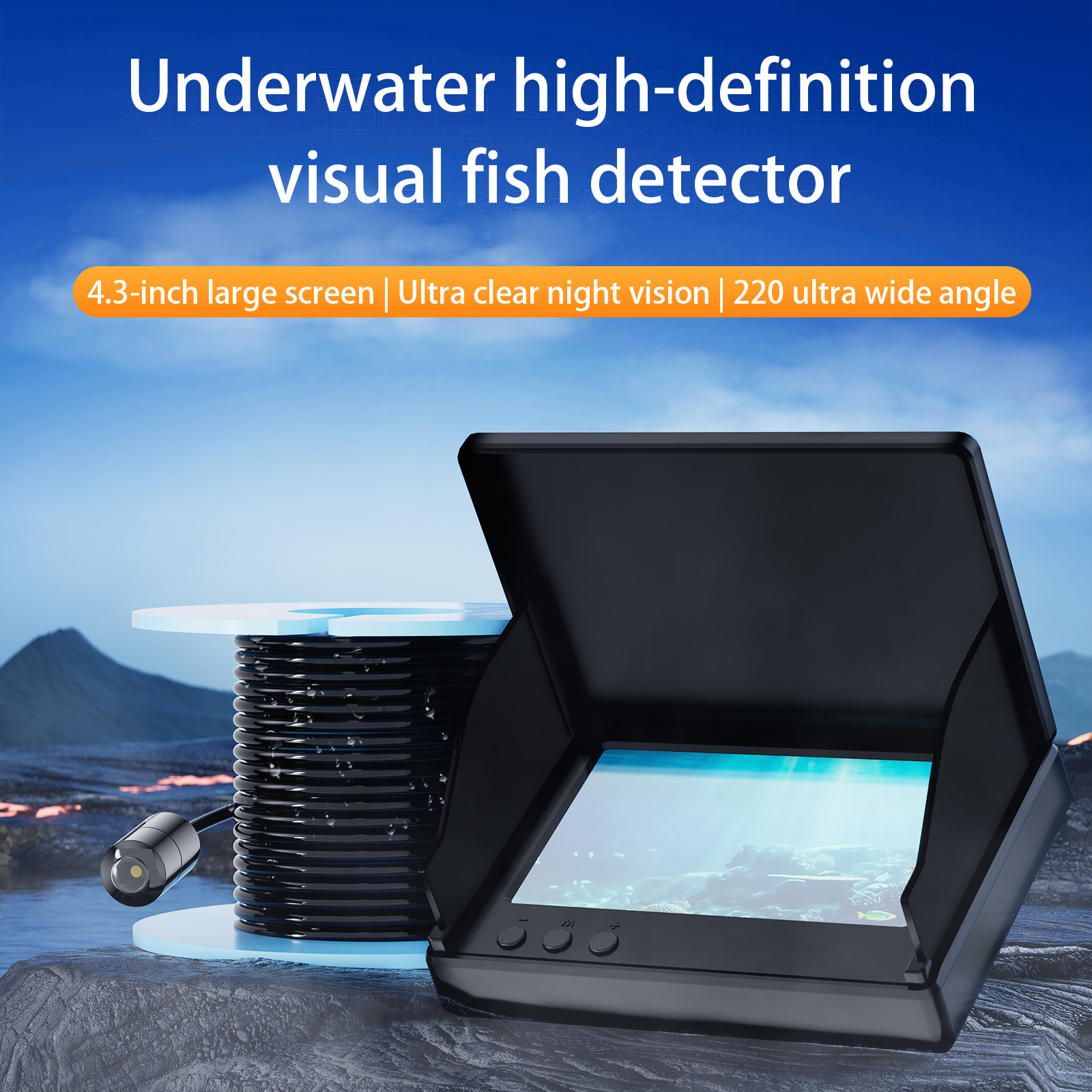4.3 Inch Underwater 15/30M Fis - Fishing Camera 리뷰 및 가격