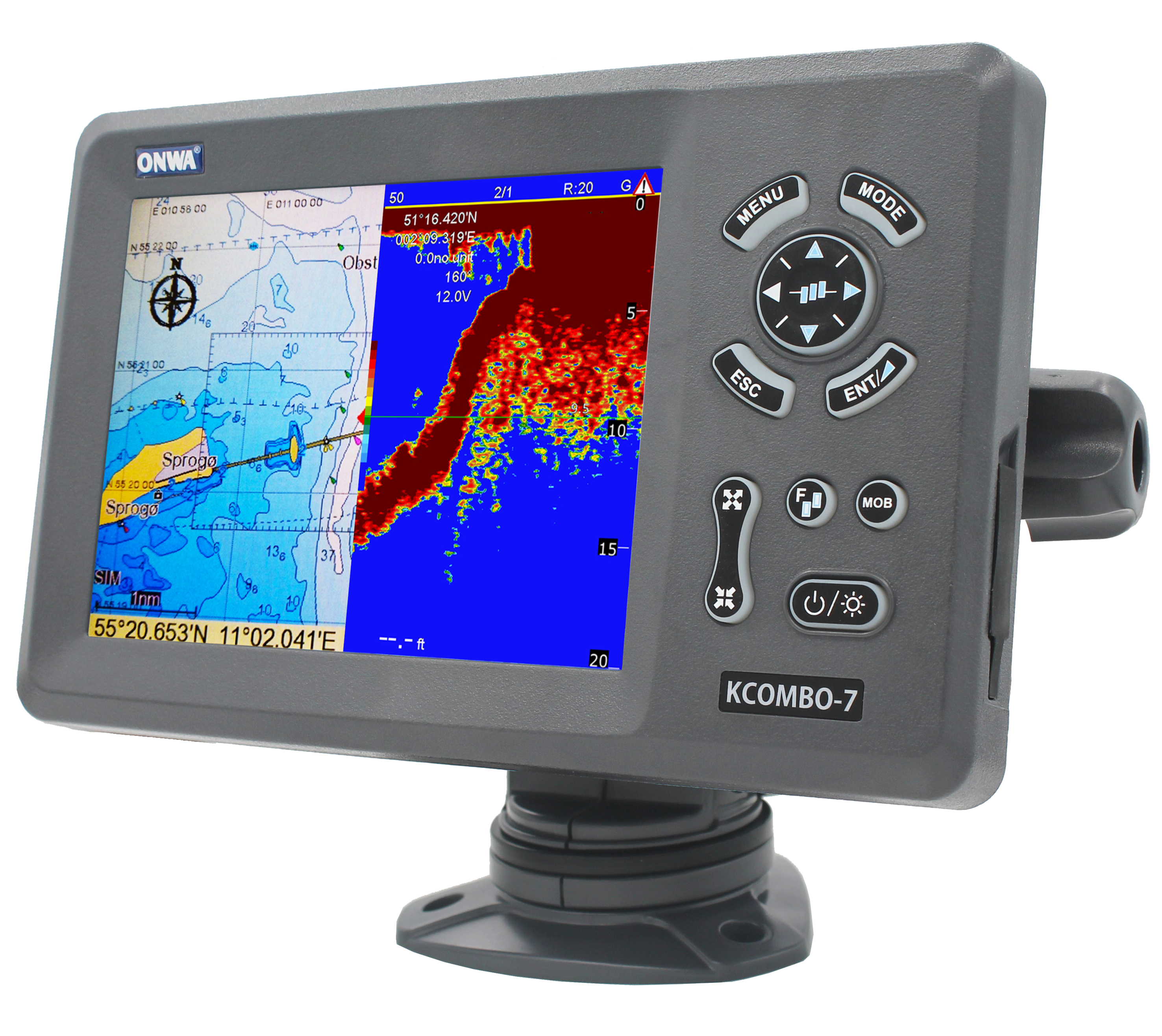 ONWA KCombo-7 7inch Marine GPS - Fish Finder Gps 리뷰 및 가격