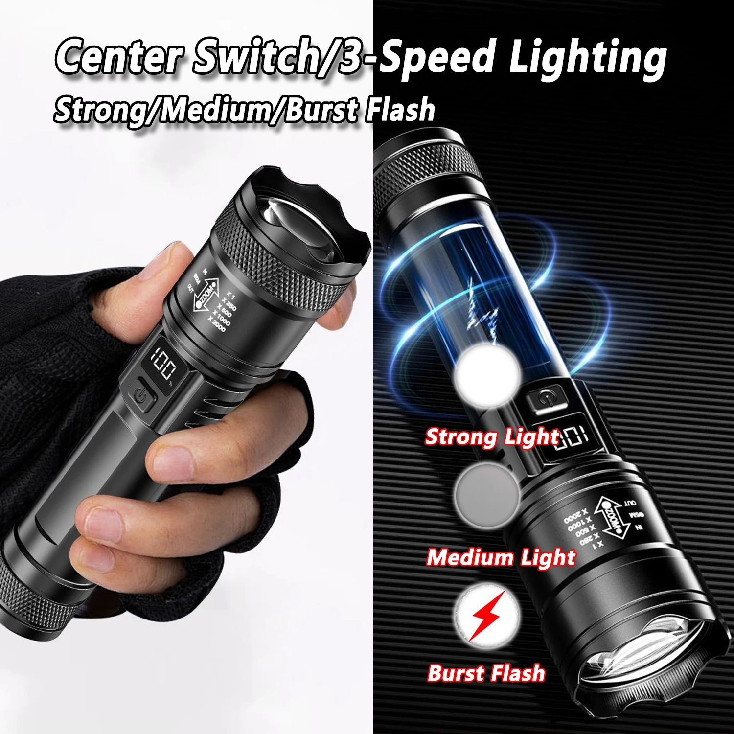 Ultra Bright LED Flashlight 20 - Fishing Light 리뷰 및 가격
