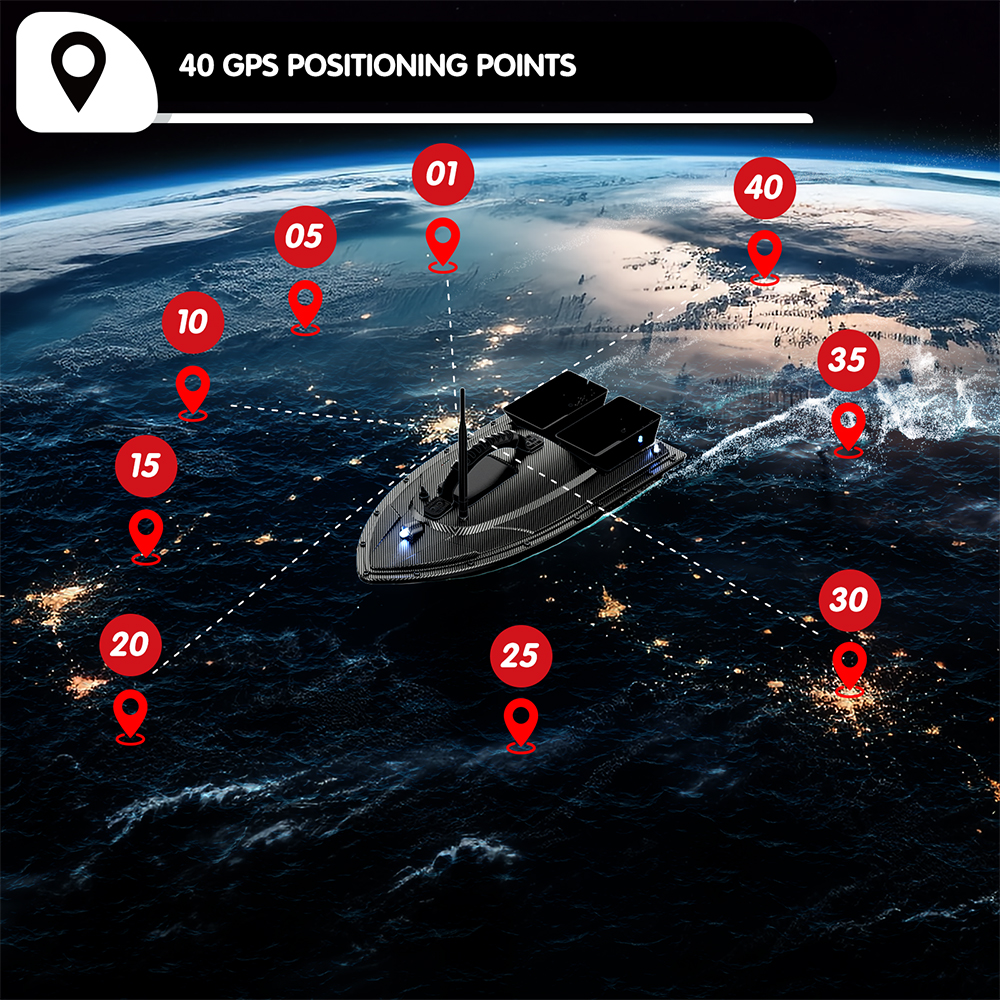 V070 12000mAh/5200mAh RC Bait  - Fishing Gps 리뷰 및 가격