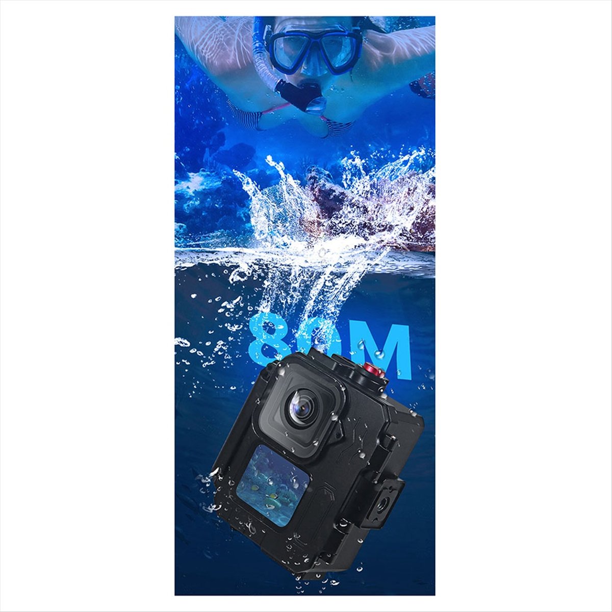 N05R 80M Waterproof Case Alumi - Underwater Camera 리뷰 및 가격