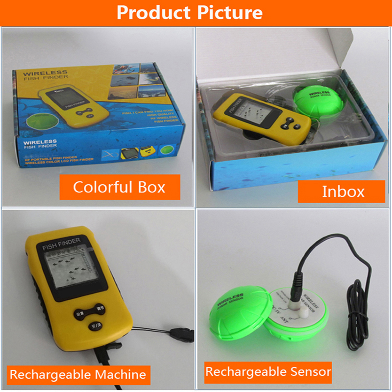 Brand New Colorful Wireless Fi - Fish Finder Transducer 리뷰 및 가격