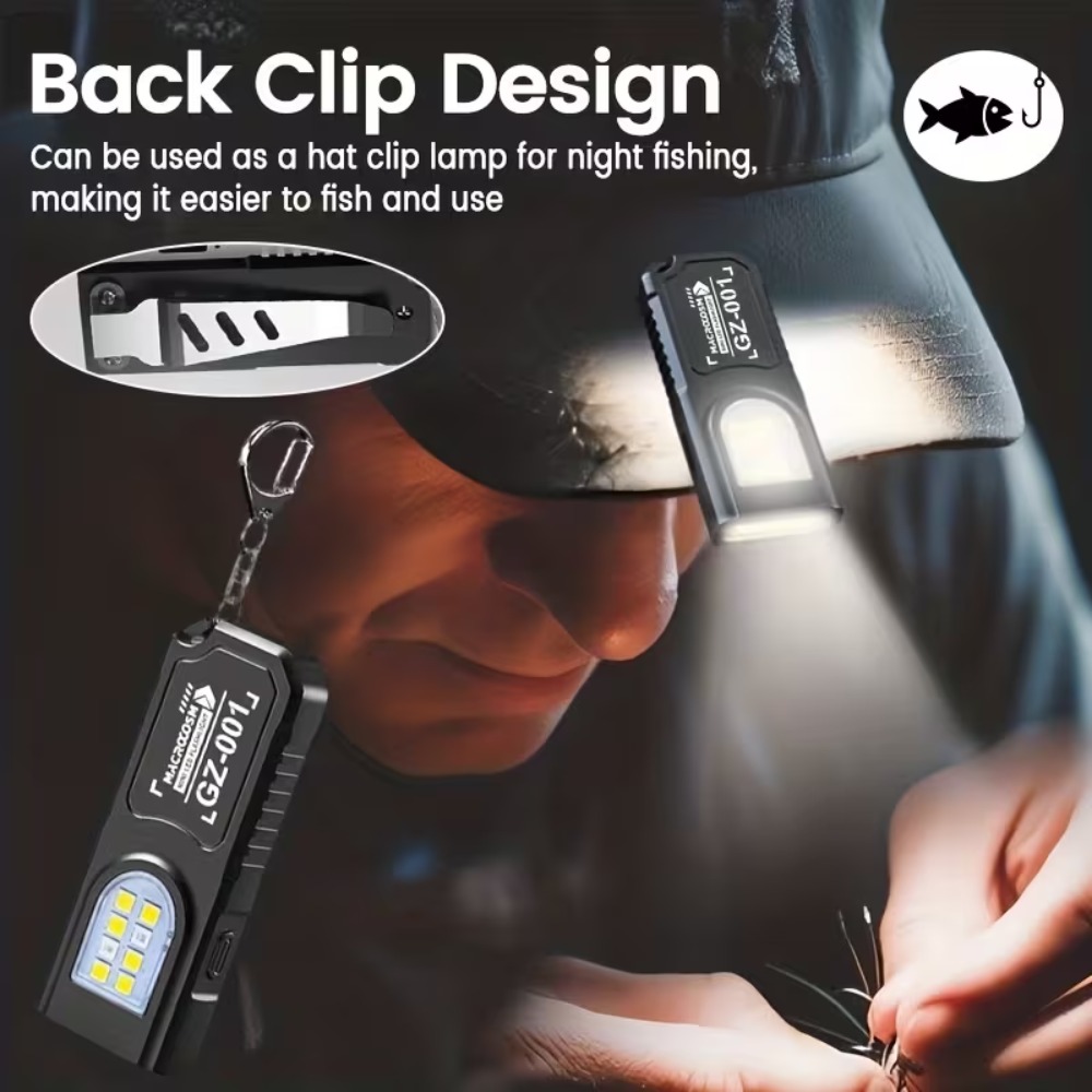 Mini COB LED Keychain Flashlig - Fishing Light 리뷰 및 가격