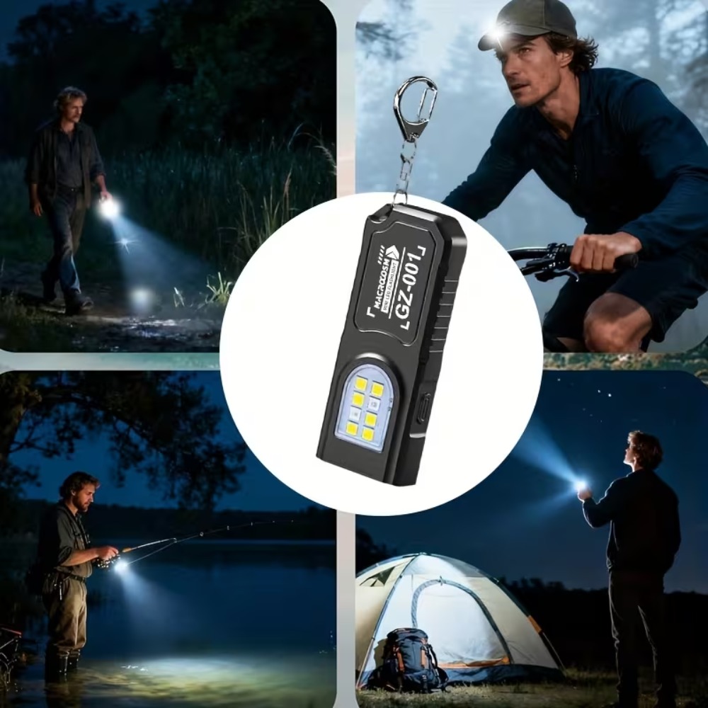 Mini COB LED Keychain Flashlig - Fishing Light 리뷰 및 가격
